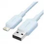 Lightning laidas Vention LAMSF 1 m USB-A į Lightning įkrovimui ir duomenų perdavimui