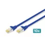 Digitus DK-1644-A-020-B-10 Ethernet Patch Laidas mėlynas