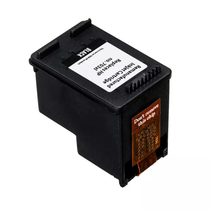 Superbulk rašalinė HP B-H703BK (atitikmuo HP 703 CD887) standartinė juoda