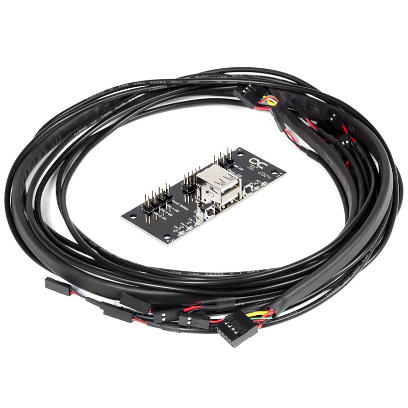 Vidinis maitinimo laidas Alphacool 25054 80 cm tiesūs jungtys