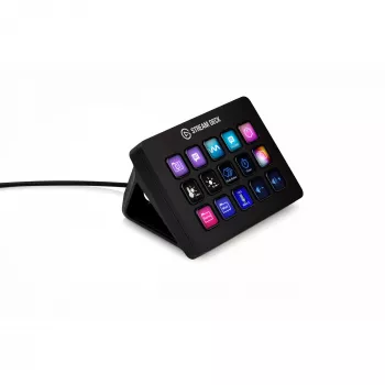 Elgato Stream Deck MK.2 15 klavišų USB užduočių valdymo pultas su klasikiniais klavišais, juodas