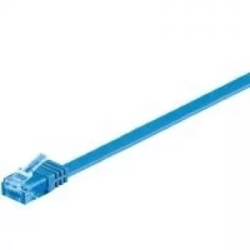 Goobay RJ-45 CAT6a 2 m tinklo kabelis (plokščias, U/UTP)
