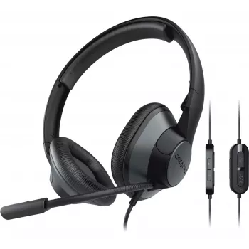 Ausinės Creative HS-720 V2 ant ausų, USB, juodos ir sidabrinės spalvos