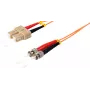 Skiemeninis šviesolaidinis kabelis ShiverPeaks 77913, OM2, SC/ST, 3 m