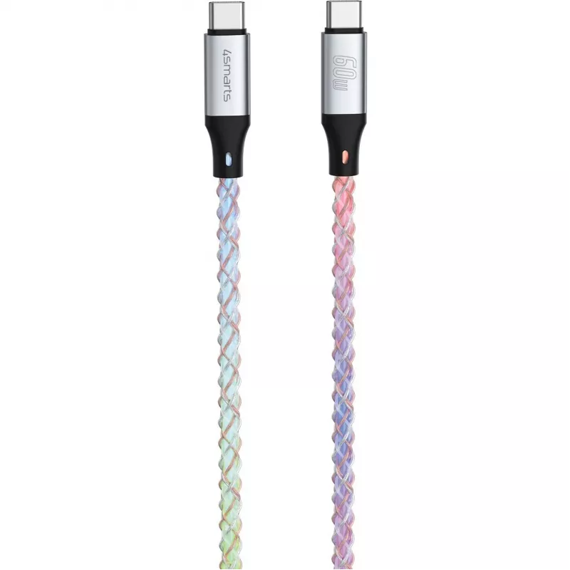 USB C laidas 4smarts 541440 1,5 m, įvairiaspalvis, 4,8 Gbit/s