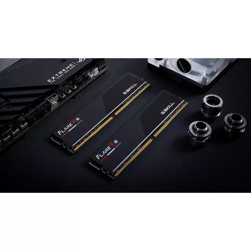G.SKILL Flare X5 64GB (2x32GB) DDR5 6000MHz CL30 1.4V atminties rinkinys su šilumos sklaidikliu ir AMD EXPO palaikymu