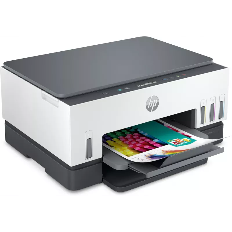 Daugiafunkcinis spausdintuvas HP Smart Tank 670 — terminis rašalinis, spalvotas, A4, Wi‑Fi/Bluetooth, dvipusis, 4800x1200 DPI