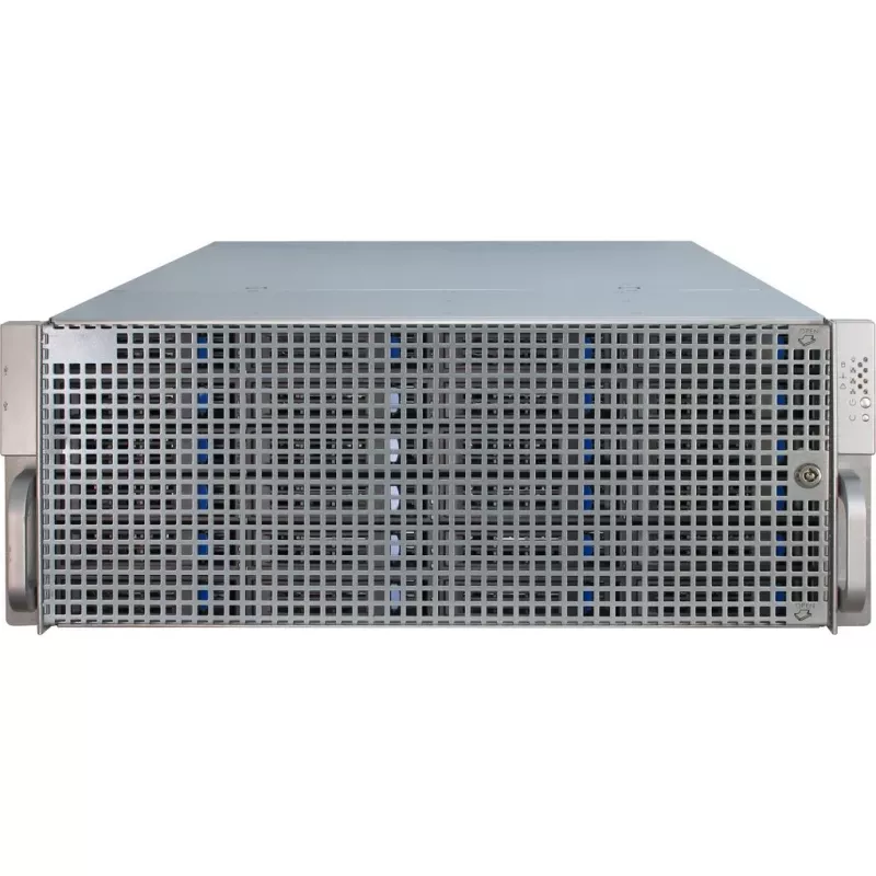 Serverinis korpusas Inter-Tech 4U-4424 Rack juodas, sidabrinis
