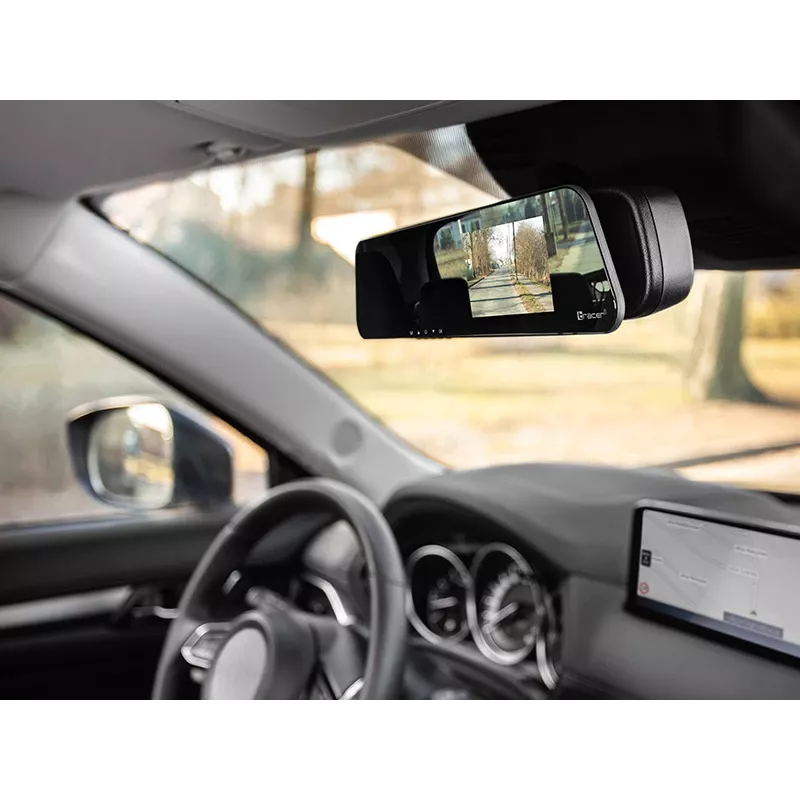 Automobilinis vaizdo registratorius Tracer Mensa Full HD Sidabrinis 1920x1080 150° žiūrėjimo kampas 4 colių ekranas
