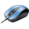 Yenkee YMS 1025BE QUITO USB laidinė pelė, optinė, 4 mygtukai, simetriška, mėlyna