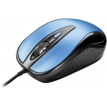 Yenkee YMS 1025BE QUITO USB laidinė pelė, optinė, 4 mygtukai, simetriška, mėlyna