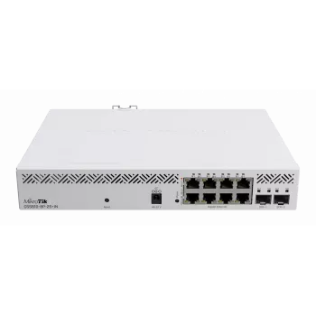 Valdomas jungiklis MikroTik CSS610-8P-2S+IN, 8 prievadai Gigabit Ethernet PoE