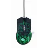 Gembird MUSG-RGB-01 pelė, dešinei rankai, USB-A, 3600 DPI
