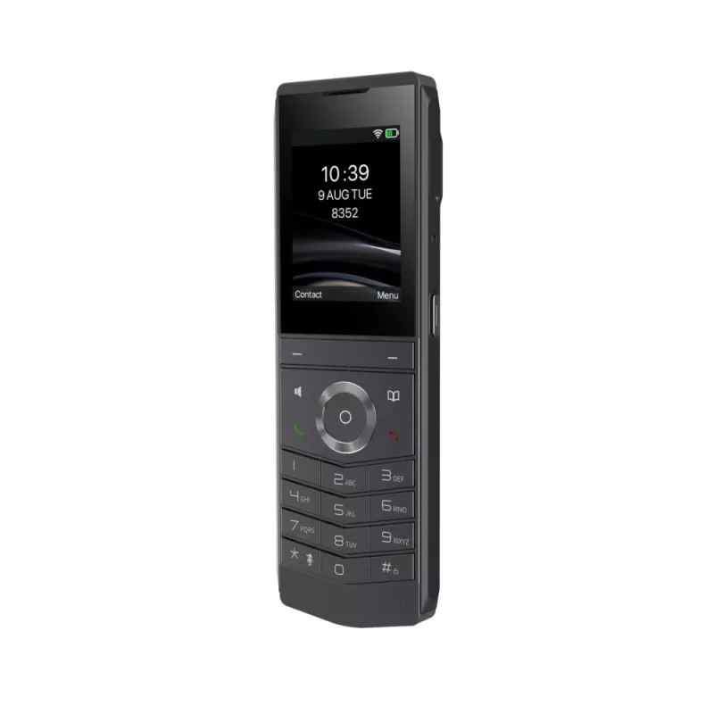 IP belaidis telefonas Fanvil W611W V2 juodas 4 linijos LCD Wi-Fi
