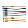 Pataisos kabelis RJ45 CAT6A 500MHz 0,15m geltonas S-STP (S/FTP) AWG26 LSZH Synergy 21