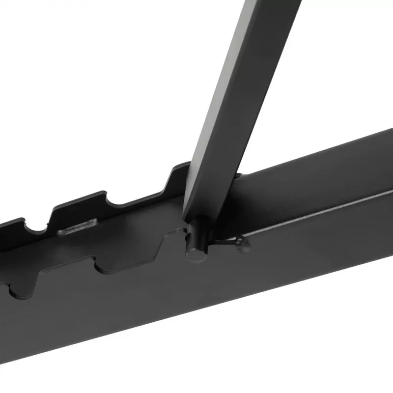 Rebel ACTIVE sustiprintas nuožulnus treniruočių suolelis su kojų fiksatoriumi