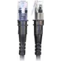 Tinklo laidas PatchSee TP-6A-F/10 Juodas 3,1 m Cat6a F/UTP