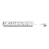 Goobay 5-ių lizdų ilgintuvas su jungikliu ir USB prievadais