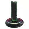 Qoltec 52275 M.2 SSD diskų dokavimo stotis, SATA/NVMe, USB-C