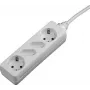 Hama 00121921 apsauginis filtras nuo viršįtampių, baltas, 4 AC lizdai, 230 V, 1,4 m