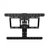 Grindinis TV stovas ONKRON SM6-B 32–90 colių ekranams, 50 kg, VESA 200×200–600×400, pakreipimas -10–5°, pasukimas 40°