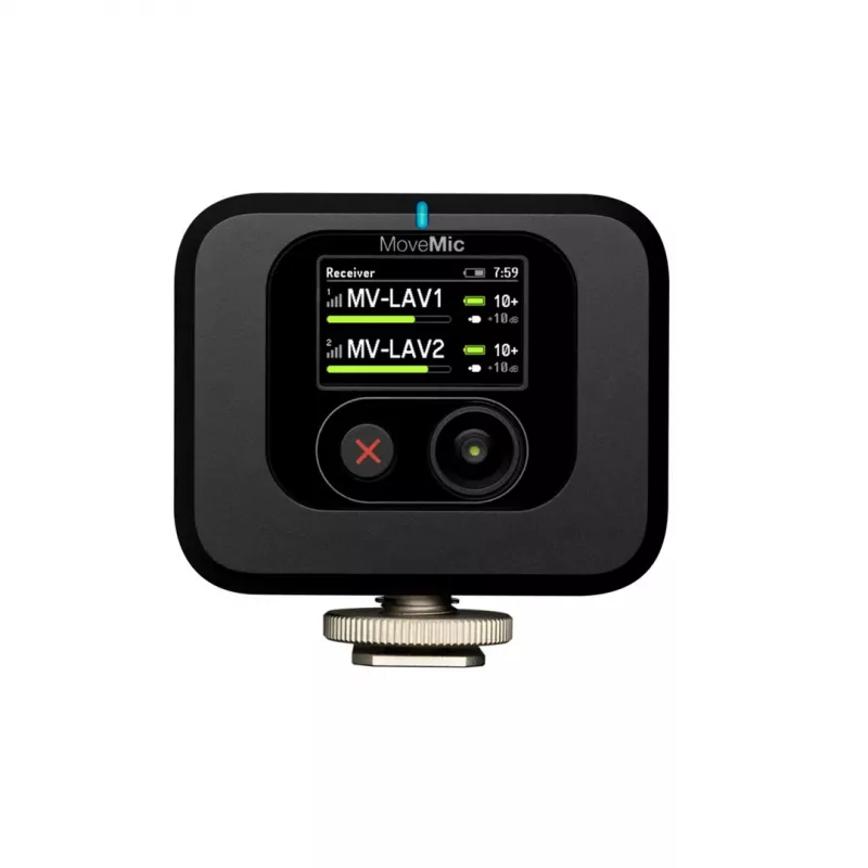 Belaidis imtuvas kameros tvirtinimui Shure MV-R-Z6 – 50–20000 Hz, 30 m, 12–15 V, 308×101×38 mm, 0.429 kg, juodas
