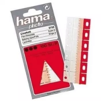 Hama Cinekett 3755 lipni juosta filmų sujungimui, 100 vnt., raudona/balta