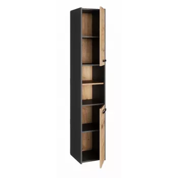 Vonios spintelė Topeshop S30 ANTRACYT/ARTISAN
