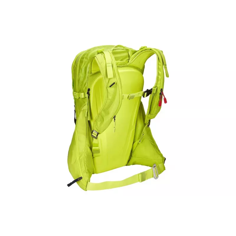 Thule 3610 Upslope 35L kuprinė su nuimama oro pagalve 3.0, skirta slidėms ir snieglentei, Lime Punch