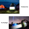Įkraunamas LED kempingo žibintas MACLEAN MCE298 3W nešiojamas, USB maitinamas, kompaktiškas