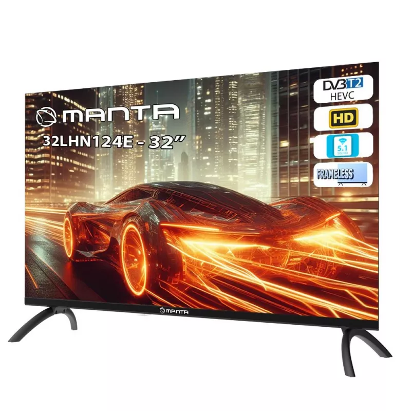 Televizorius Manta 32LHN124E 32 colių HD LCD 1366 x 768