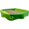 Smėlio dėžė Simba‑Dickie BIG 800056733, plastikinė, 1380×1380 mm, su suolais, žalia