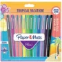 Felt Pen Papermate 1951029 Smulkus/Vidutinis Juoda Mėlyna Ruda Žalia Šviesiai Mėlyna Šviesiai Žalia Oranžinė Rožinė Violetinė Geltona 12 vnt.