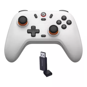 Belaidis žaidimų valdiklis GameSir T4n Lite Baltas Bluetooth, belaidis, įkraunamas