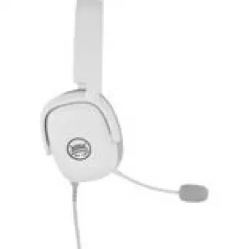 Ausinės QPAD GAMIAC HS71 laidinės, lankeliu, USB Type-C, cirkumaurinės, 20–20000 Hz, 2,2 m laidas, baltos