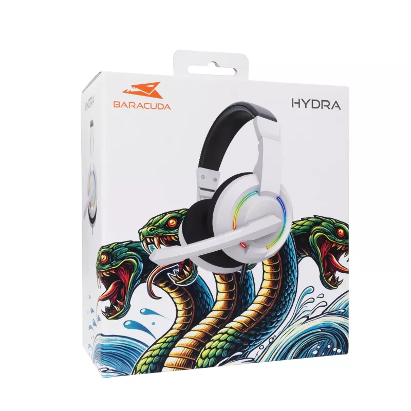 Ausinės Baracuda BGH-021 Hydra White