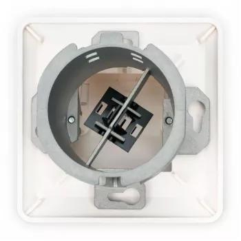 Digitus DN-93201 FTTH sieninis įleidžiamas lizdas SC/LC adapteriui 86x30x86 mm