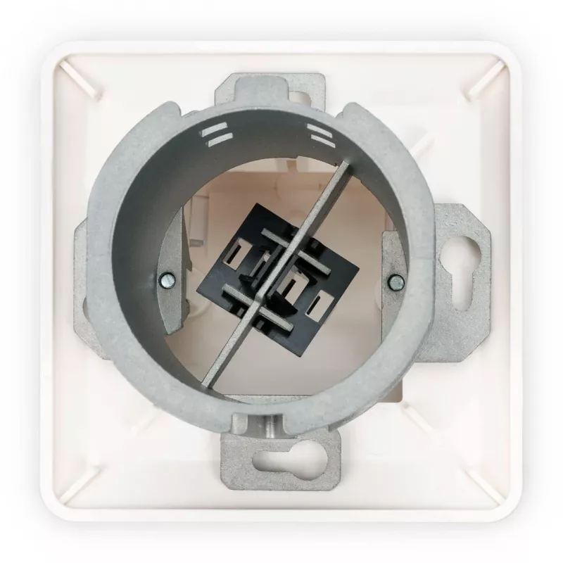 Digitus DN-93201 FTTH sieninis įleidžiamas lizdas SC/LC adapteriui 86x30x86 mm