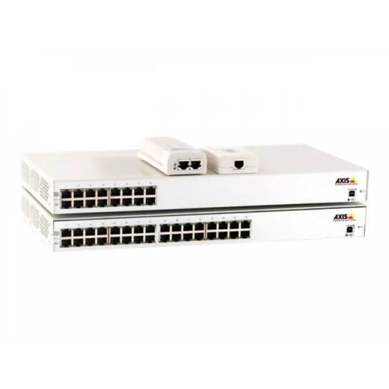 Priedas tinklo kameroms POE Midspan 15W/10Vnt T8120 5026-222 Axis
