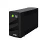 EVER DUO 350 AVR T/DAVRTO-000K35/00 line-interactive bokšto tipo UPS, 350 VA / 245 W, 1x IEC C13 + 2x Schuko, 12 V 5 Ah baterija, juodas