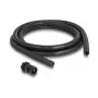DeLOCK 60462 Juodas kabelių gofruotas vamzdelis 13mm 2m su jungtimi