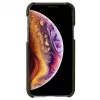 Telefono dėklas Krusell Birka Apple iPhone 11 Pro Max, tamsiai ruda, natūralaus kamščio ir odos stiliaus apsauginis dangtelis