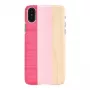 Apsauginis dėklas man and wood iPhone X/XS — pink pie white