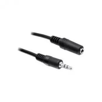 Garso kabelis DeLOCK 3,5 mm – 3,5 mm 5 m juodas
