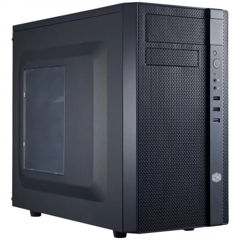 Cooler Master N200 - kompiuterio korpusas - Mini ITX / Micro ATX - be maitinimo šaltinio (ATX / PS/2)