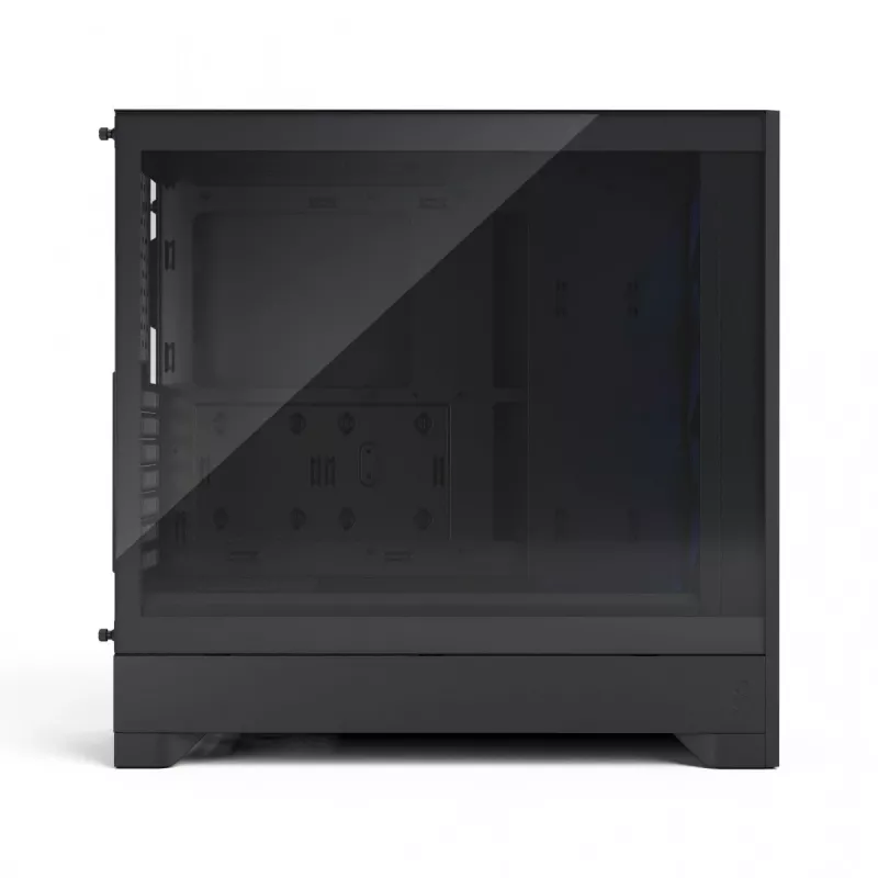 Fractal Design Pop 2 Air Black Solid vidutinis bokštas PC korpusas — ATX palaikymas, 3x 120 mm priekiniai ventiliatoriai, 2.5/3.5 colių diskų vietos, 215×481×462 mm