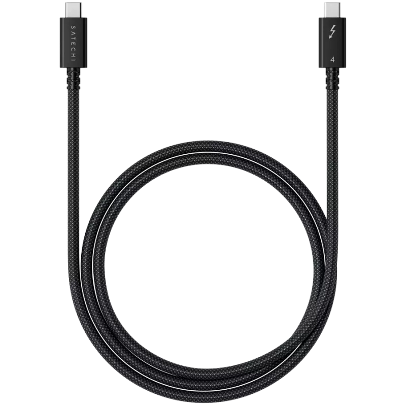 Satechi ST-YTB100K Thunderbolt 4 laidas 1 m 40 Gbit/s Juodas