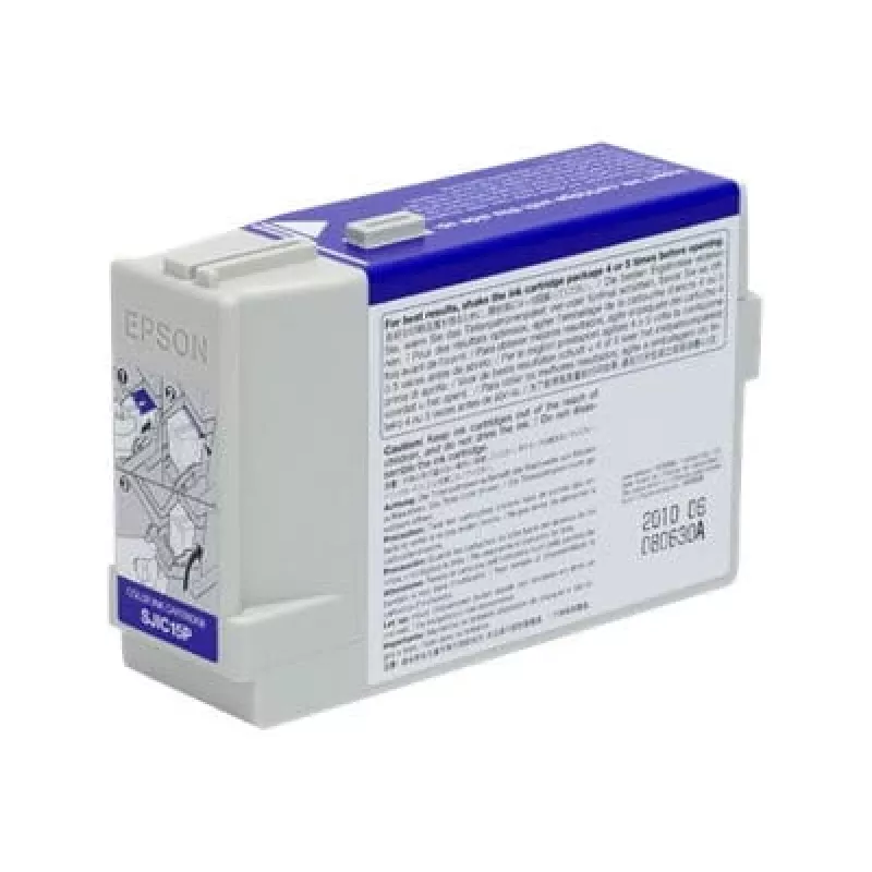 Epson SJIC15P(CMY) rašalo kasetė, skirta ColorWorks C3400 ir TM-C610 (CMY)