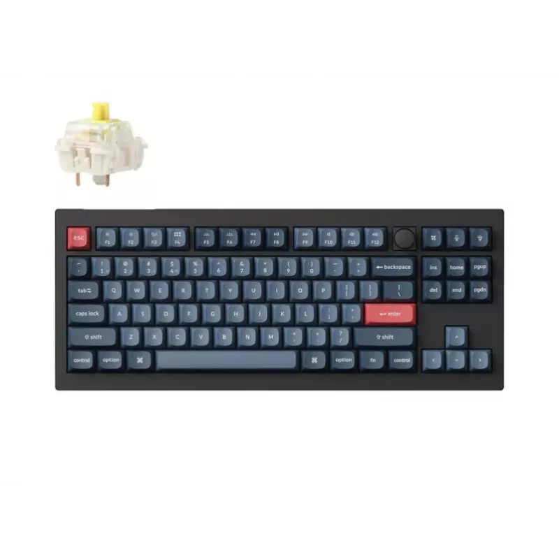 Belaidis klaviatūros rinkinys V3 Max RGB/CARBON Black V3M-D4 Keychron