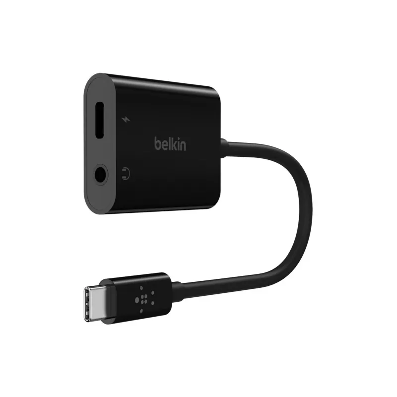 Belkin NPA004BTBK sąsajos šakotuvas USB 3.2 Gen 1 (3.1 Gen 1) Type-C, juodas